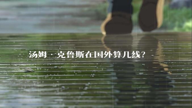 汤姆·克鲁斯在国外算几线？